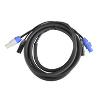 4 Pin XLR and Powercon Combi Cables DMX Lighting 15 Amp 3m Length
