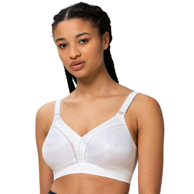 Triumph Triaction Workout Sports Bra - White - 40C
