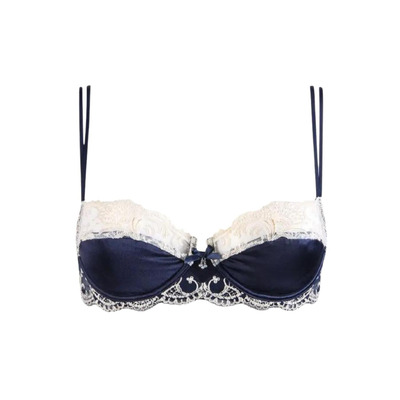 Lise Charmel Splendeur Soie Half Cup Bra - Splendeur Marine - 32C
