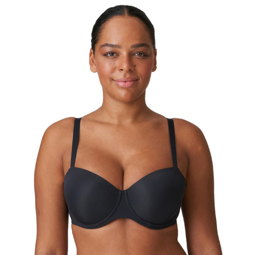 Prima Donna Figuras Padded Balcony Bra - Charcoal