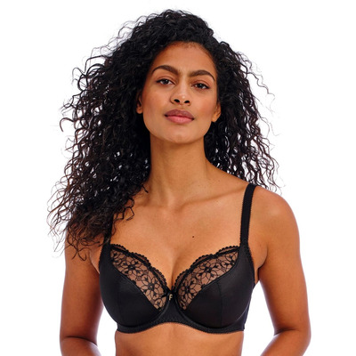 Freya Hallie Underwired Plunge Bra - Black