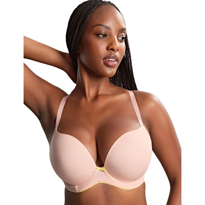 Panache Faith Moulded Plunge Bra - Blush Pink - 32GG
