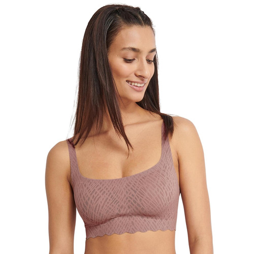 Sloggi Zero Feel Bliss Bralette Top - Cacao