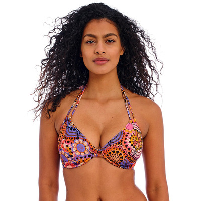 Freya Santiago Nights Halter Bikini Top - Multi