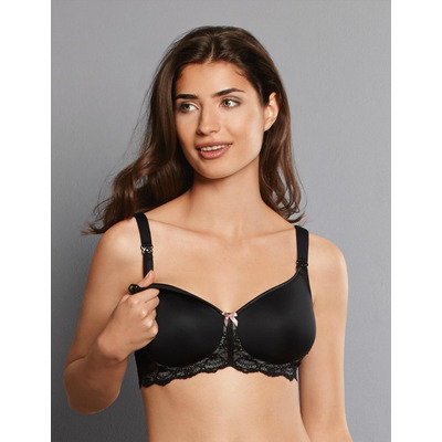 Anita Maternity Miss Lovely Padded Non Wired Nursing Bra - Black