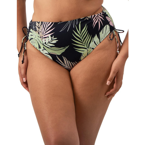 Elomi Tropical Retreat Adjustable Bikini Brief - Black