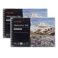 Artme A4 Watercolour Pad 12sheets 300g – 2pk