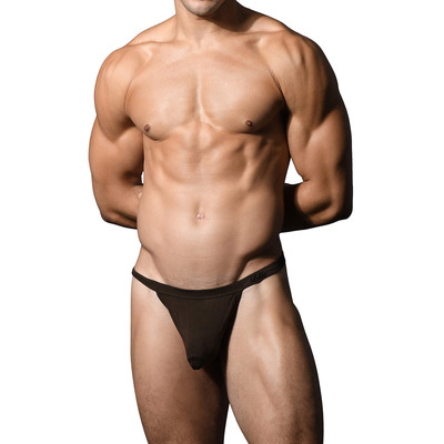 Image of Andrew Christian Almost Naked SEX Bamboo Thong - Brown