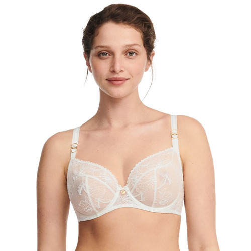 Chantelle Orchids Covering Bra - Milk