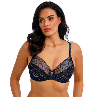Wacoal Mayumi Underwired Bra - Midnight - 36F

