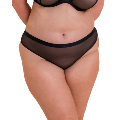 Curvy Kate Lightstyle Brazilian Brief - Black