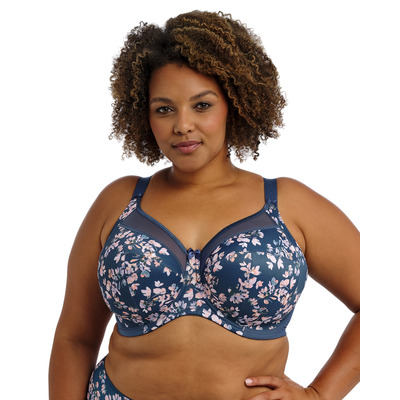 Goddess Kayla Full Cup Bra - Teal Blossom - 40HH
