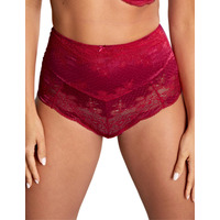 Panache Clara High Waist Brief – Orchid/Red – 3XL – 20