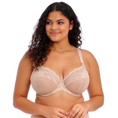 Elomi Charley Stretch Plunge Bra - Fawn - 32JJ
