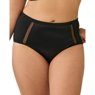 Naturana The Curve Hugger Shapwear Full Brief - Black