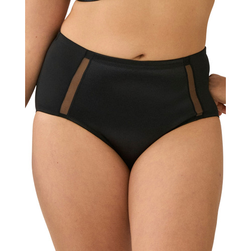 Naturana The Curve Hugger Shapwear Full Brief - Black