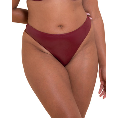 Curvy Kate Lush Thong - Oxblood