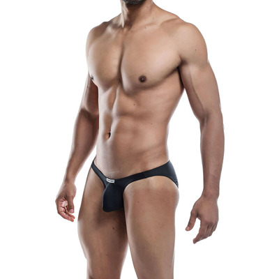 Image of Joe Snyder Polyester Collection Bikini Bulge 04 - Black