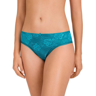 Felina Secret Garden Thong - Aquamarine