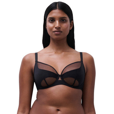 Chantelle Halo Covering Underwired Bra - Black