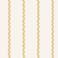Do the Wiggle Stripe Wallpaper Ochre Holden 13980