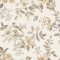Bird Garden Wallpaper Neutral Holden 14190