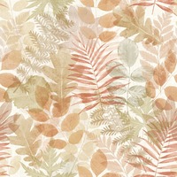 Catherine Lansfield Leaves Wallpaper Natural Muriva 206551