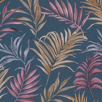 Midnight Botanica Wallpaper Blue / Multi AS Creation 79108-5