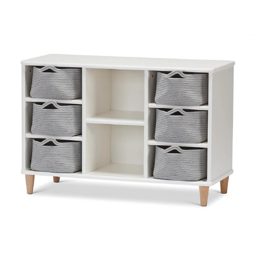 Bambino Shallow Rope Basket Storage