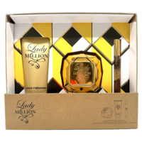 Paco Rabanne Million Gold for Her Gift Set 50ml EDP + 100ml Body Lotion