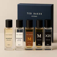 Ted Baker Icons Gift Set 15ml EDT Skinware Original + 15ml EDT Skinware Limited Edition + 15ml EDT M For Him + 15ml EDT X20 For Him