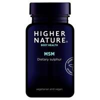 Image of Higher Nature MSM Dietary Sulphur - 180 Tablets