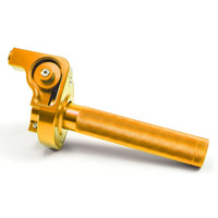Image of Gold CNC Quick Action Pit Bike Throttle