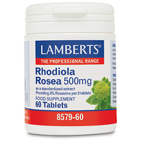 Image of LAMBERTS Rhodiola Rosea - 60 x 500mg Tablets