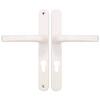 Image of Easyfit Lever Lever Centres/PZ: 92mm Backplate: 270.5mm Screw Centres: 240mm - White