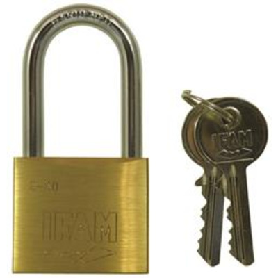 Ifam E Series Long Shackle Padlock  - Key to differ
