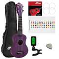 Click to view product details and reviews for Tiger Purple Uke7 Soprano Ukulele Kit Beginners Pack.