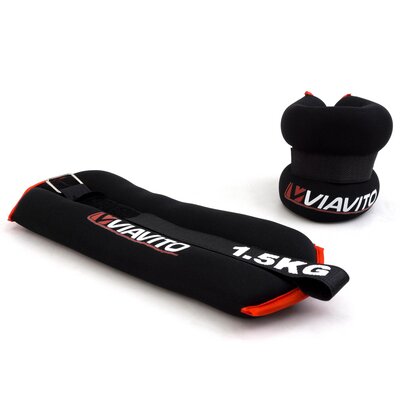 Viavito 2 x 1.5kg Wrist Weights