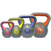 Image of DKN 2, 4, 6 and 8kg Vinyl Kettlebell Weight Set