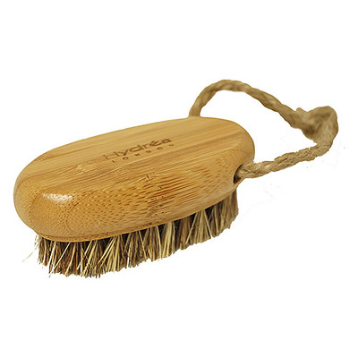 Glam Bamboo Nail Brush with Combination Bristle