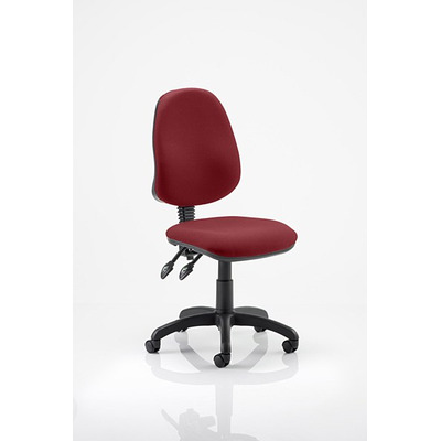 Eclipse 2 Lever Task Operator Chair Ginseng Chilli fabric