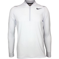 white nike golf pullover