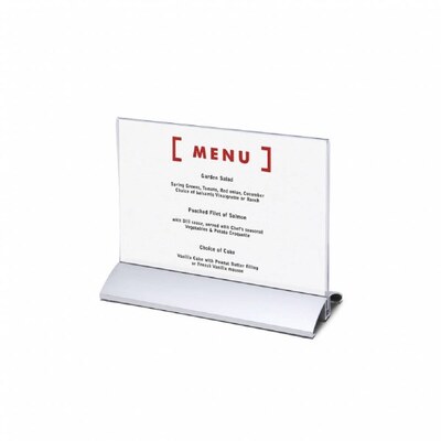 Premium Table-Top Menu Holder A4 Horizontal