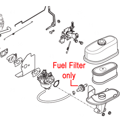 Mountfield Fuel Filter 118550427 0