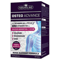 Image of Natures Aid Osteo Advance - 60 Tablets