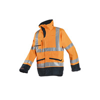 Image of Sioen Talbot 7252 High Vis Orange FR Jacket