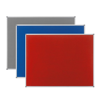 Image of Nobo 1900915 Classic Felt Board 900 x 600mm Blue