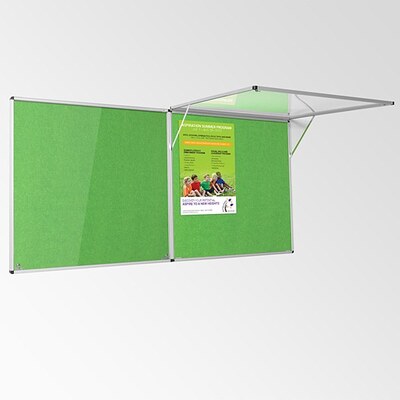 Eco-Colour Resist-a-Flame Corridor Tamperproof Board 900 x 900mm APPLE GREEN