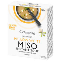 Image of Clearspring Mellow White Miso Instant Soup - 10g x 4 Pack