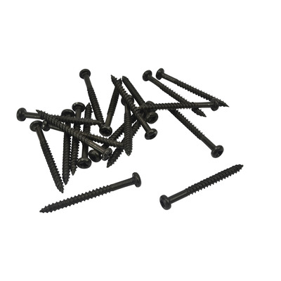 Black Chipboard Screws 35x3.5mm Pack of 20